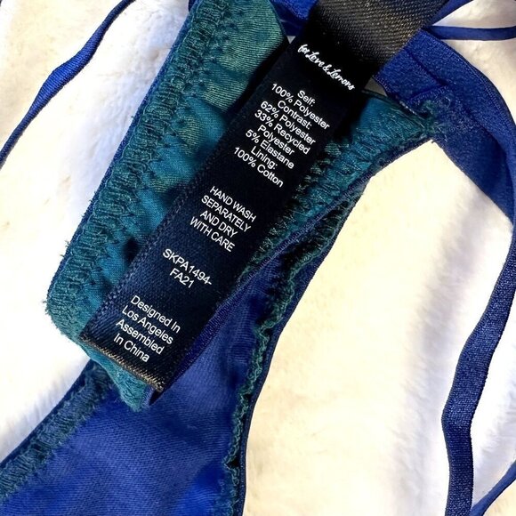 NWOT For Love & Lemons Wrap Ikat Embroidered Thong Panty - XXS - Picture 5 of 10
